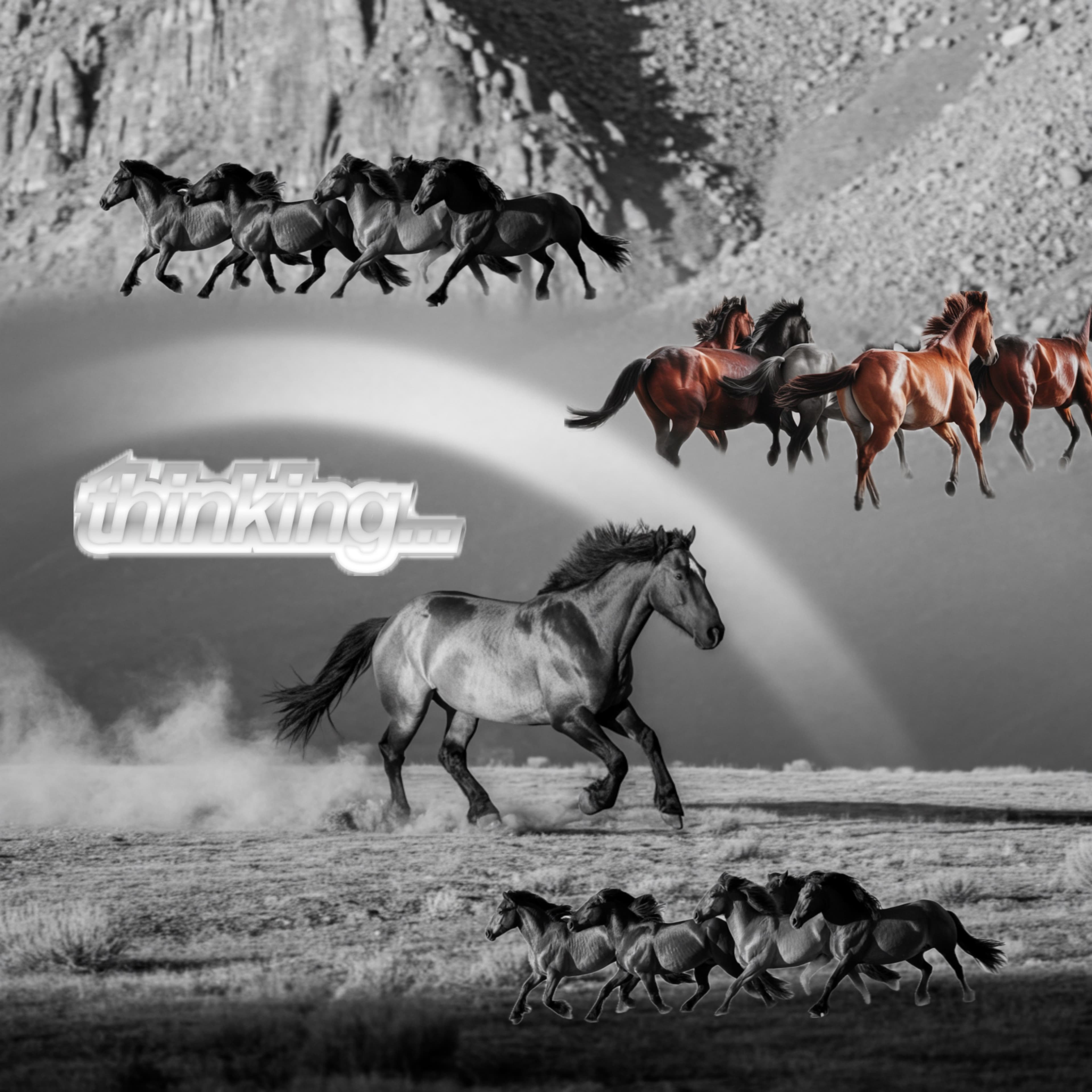 thinking 🐎 by The Park - album cover